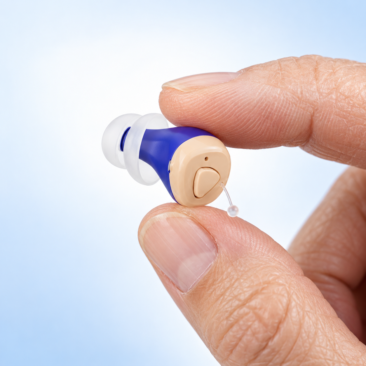 Auvira hearing aid close-up