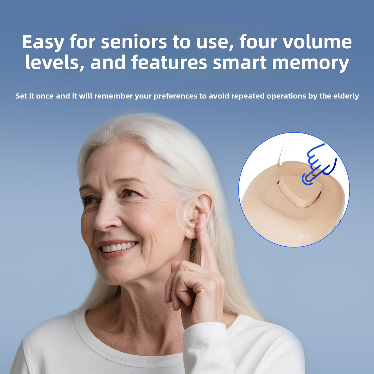Auvira Clear™ Rechargeable Hearing Aids